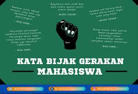 ✍ dosis harian motivasi entrepreneur ✍ endorse/pp/business ➡️ dm ✍ line@ ➡️@xyl3897i (pake @) ✍ follow @clothing.preneur youtube channel ⬇️⬇️⬇️ youtube.com/catatanentrepreneur. 50 Kata Bijak Gerakan Mahasiswa Darah Juang Untuk Negeri