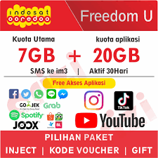 Check spelling or type a new query. Kuota 7gb 24jam Unlimited Aplikasi Sms 30 Hari Kuota Indosat Ooredoo Paket Data Kuota Internet Shopee Indonesia