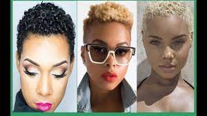 Color and style can do amazing things. Short Haircut Hairstyles For Black Women 2019 2020 Amazing African American Women Short Hairstyles Youtube