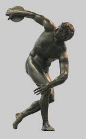 Discus thrower (discobolus) roman copy of an original high classical greek sculpture by myron (425 bce). Discobolus Wikipedia