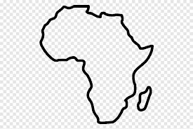 Blank map of africa created with mapsvg. Africa Blank Map Africa White Monochrome Png Pngegg