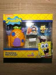 Das haus ist hergestellt aus einem wasserfesten material. Sonstige Simba Spongebob Schwammkopf Thaddaus Haus Squidward S House Mini Playset Neu Ovp Kamadojoe