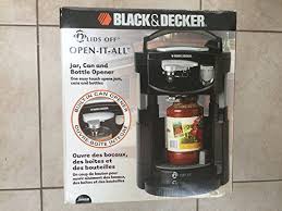 Black And Decker Jar Opener Jw400 Black Decker Jw400 Lids Off Openitall Center Black You Can Find Out More Details At The Link Of The Image This Is Wine Bottle Black Decker Can Openers