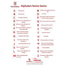 Aber ich empfehle dir wenigstens deinen namen mit diesem alphabet buchstabieren zu können. Alphabet Name Game 1080 V2 Mfc Foundation