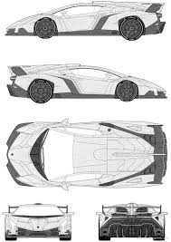 Sketch Rapid Illustration Lamborghini Veneno Concept Cars Car Drawings
