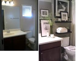 Rental Restyle Small Bath Space Decor Awkward Window Challenge Bathroom Decor Apartment Small Apartment Bathroom Rental Decorating