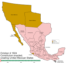 A map of the united states of. Territorial Evolution Of Mexico Wikipedia