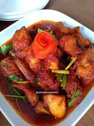 Opor ayam tanpa santan sudah siap untuk dihidangkan. Resepi Ayam Masak Merah Sedap Gila
