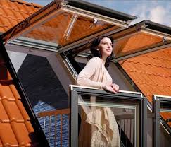 Roof Window Design Idea From Fakro Reinvents Skylights Creating Small Roof Balcony Browse our complete collection here. roof window design idea from fakro