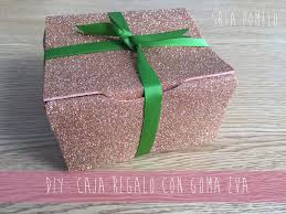 Centro de mesa en goma eva o foami para halloween. Srta Pomelo Diy Caja De Regalo Con Goma Eva