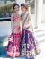 Modern Bun Hairstyles For Lehenga