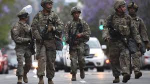 More than 17,000 national guard members are supporting the protest unrest response, which represents approximately the same number of active duty troops deployed in iraq. Does Trump Have The Right To Send In Federal Forces Bbc News