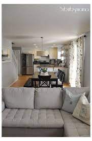 Family Room Open Floor Plan Living Room And Kitchen Small Openfloorplanlivingrooma In 2021 Dining Room Layout Living Room Dining Room Combo Living Dining Room