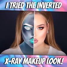 I Tried The Inverted X-Ray Makeup Look!