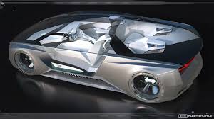 Audi Fleet Shuttle Quattro Concept Rendering Car Body Design