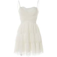 Pre Owned Bcbg Max Azria Mini Dress 150 Liked On Polyvore Featuring Dresses White Pr Short White Cocktail Dresses White Short Dress White Cocktail Dress
