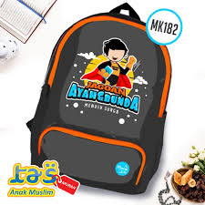 Kumpulan kartun anak muslim cdr galeri kartun source: Jual Tas Ransel Anak Sekolah Muslim Jannah Is My Destination Jagoan Abu Jakarta Barat Tasmurah Anakmuslim Tokopedia