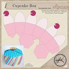 You can find various cupcakes design even the ones with fancier shapes. The Digichick Warning Cupcake Boxes Template Box Template Cupcake Boxes