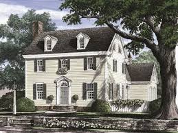 Colonial style 2 story homes. Colonial House Plans The House Plan Shop