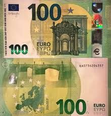Copie bancnota de 50 euro silver 1903 laminat. Banknotes Catalog List Of Banknotes For 2019 Issue 100 Euro Signature Mario Draghi European Union