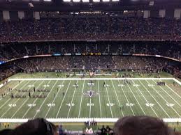 new orleans saints football game at the mercedes benz