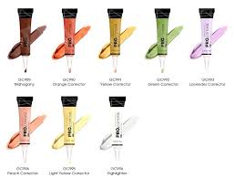 25 thorough la pro concealer color chart