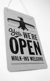 Typography Barber Shop Shop Signs Barber