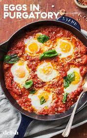 You Probably Already Have The Ingredients For Eggs In Purgatory Recipe Easy Vegetable Recipes Recipes Baked Chicken And Potato Recipe