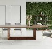 Modrest Channa - Modern Walnut Dining Table by VIG Furniture