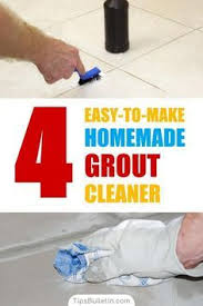 4 Easy To Make Homemade Grout Cleaner Grout Cleaner Cleaning Floor Grout Homemade Grout Cleaner