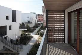 Fra Eco Quartier Carnot Verollot Ivry Sur Seine Social Housing Architecture Exterior Stairs