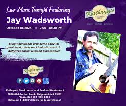 Live Music Tonight Featuring Jay Wadsworth