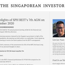 All four counters had closed higher on friday. A Summary Of Sph Reit S Q1 Fy2020 21 Business Update The Singaporean Investor