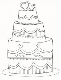 These flowers coloring pages printables will give your child a feeling of spring all year round. Coloring Pages Coloring Pages Wedding Cake Printable For Kids Adults Free