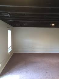 Covering anything you do not want a black powder on is a must. Royersford Basement Painting Laffco Painting