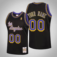Pick up a stylish replica jersey to represent your favorite lakers players past and present. Lebron James Reload Lakers Hardwood Classics Jersey Black