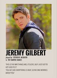 His best friends are matt donovan, tyler lockwood, and bonnie bennett, who was. Jeremy Gilbert By Millie Vampire Diaries Poster Vampire Diaries Movie The Vampire Diaries Characters