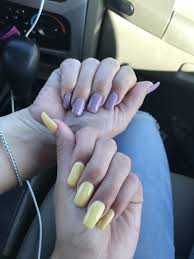 Stylish spring pastel nail designs for 2016. Pastel Purple Pastel Yellow Acrylic Nails Yellow Nails Purple Nails Short Acrylic Nails