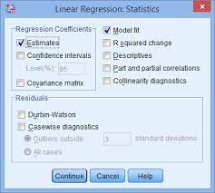 How To Perform A Multiple Regression Analysis In Spss Statistics Laerd Statistics