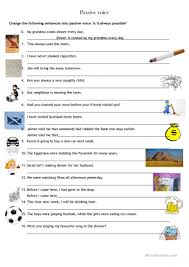 Voice refers to the verb in a sentence. Passive Voice Advanced English Esl Worksheets For Distance Learning And Physical Classrooms