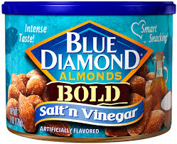 Blue diamond growers, delicious salt . Salt N Vinegar Almonds Bold Flavor Almonds Blue Diamond