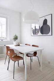 10 Narrow Dining Table Designs For A Small Dining Room Dining Room Small Scandinavian Dining Room White Dining Table