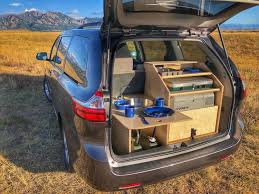 Toyota Sienna Camper Conversion Contravans Car Camping Systems Camper Conversion Mini Van Toyota Sienna