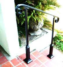 Nov 09, 2020 · sometimes stair railing ideas need to blend in instead of standing out. 2 Step Wrought Iron Handrails Deck Railing Designs Wrought Iron Handrail Iron Handrails Porch Step Railing