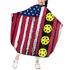If you're looking for something to make your short. Children Usa Flag Pickleball Baber Cape Haircut Apron Hair Cut Cape 39 Ninthavenue Europe