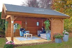 Gartenlaube Hamilton Ps5 Gartenlaube Gartenhaus Mit Terrasse Und Holz Pavillon