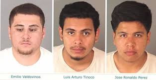 The suspects, Nathaniel Flores, Alonzo Gonzalez, and Kimberly Martinez,  were arrested