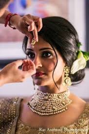 Two puff side bangs with a long braid plait hairstyle · 8. 16 Glamorous Indian Wedding Hairstyles Pretty Designs Indian Wedding Hairstyles Indian Hairstyles Indian Bridal Hairstyles