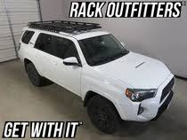 Rhino Rack Backbone Full Rail 84 X 49 Pioneer Platform Roof Rack For 5th Gen Toyota 4runner Toyota 4runner Roof Rack Toyota