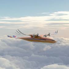 Bird Of Prey Plane Airbus Airbus Unveiled The Bird Of Prey A Hybrid Electric Turbo Propeller Aircraft Concept At The Royal International Air Tatto Concept Ships Futuristic Airbus
